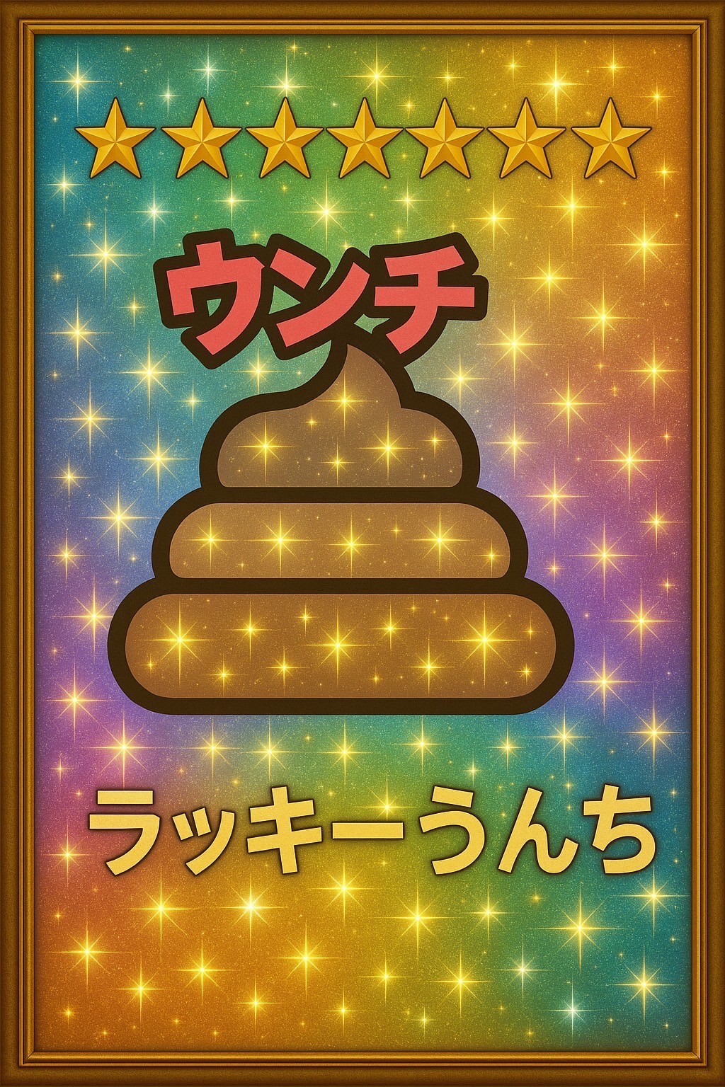 ラッキーうんち　星７