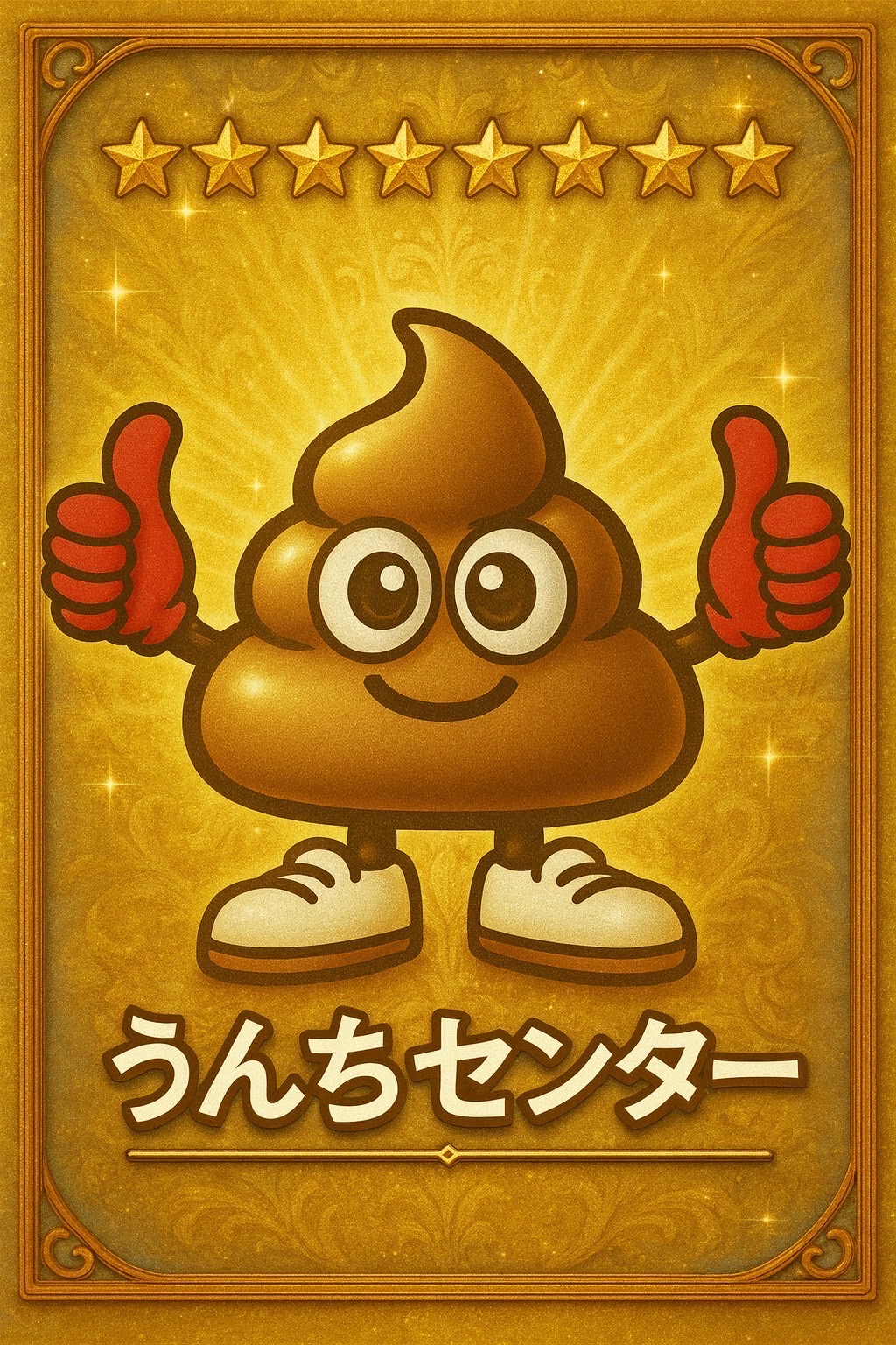 うんちセンター　星８