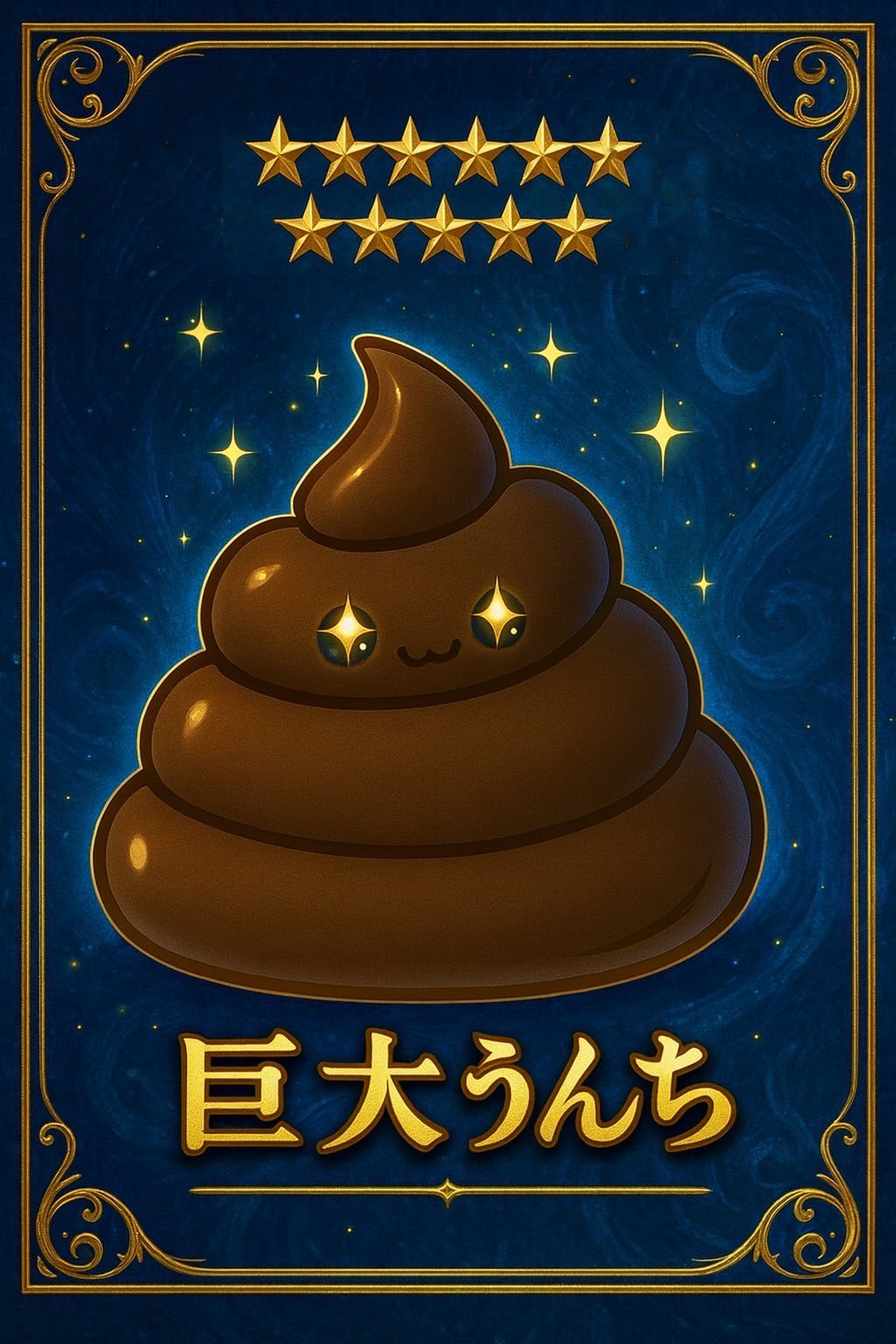巨大うんち　星１１